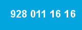 928 011 16 16